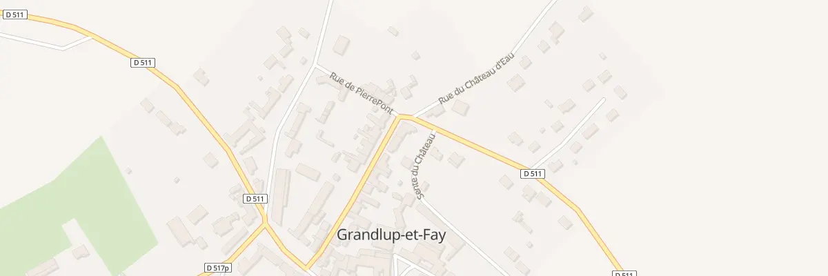 Plan du 22 Rue de Favières à Grandlup-et-Fay