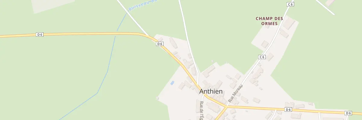 Plan du 7 Rue de la mairie à Anthien