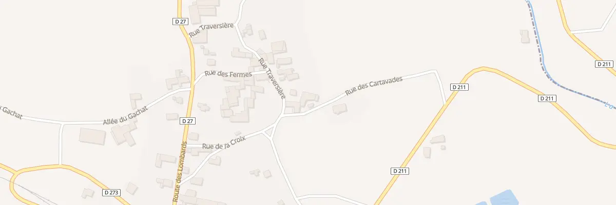 Plan du 49 Rue des Cartavades à Vernassal