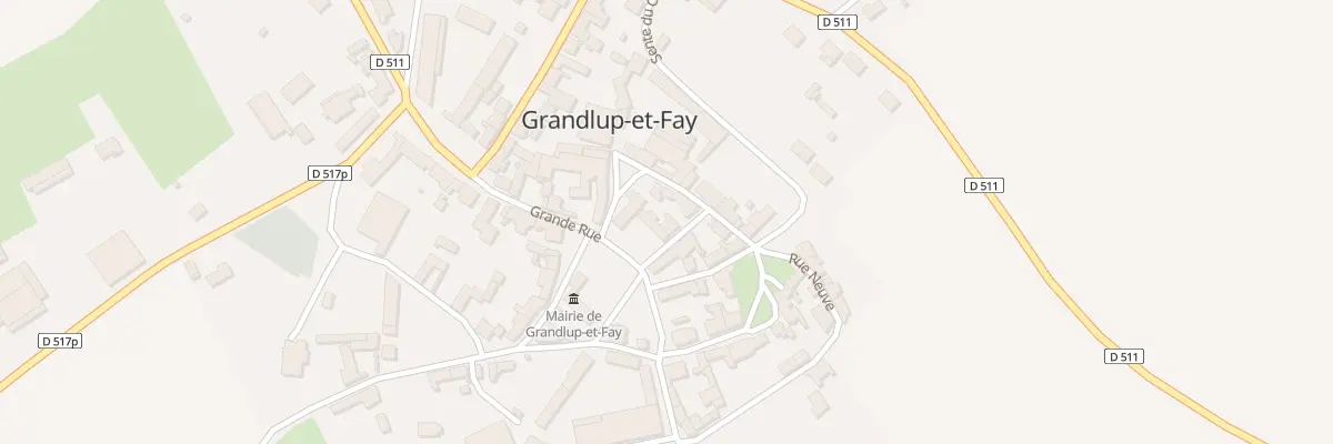 Plan du 1 Rue du Presbytère à Grandlup-et-Fay
