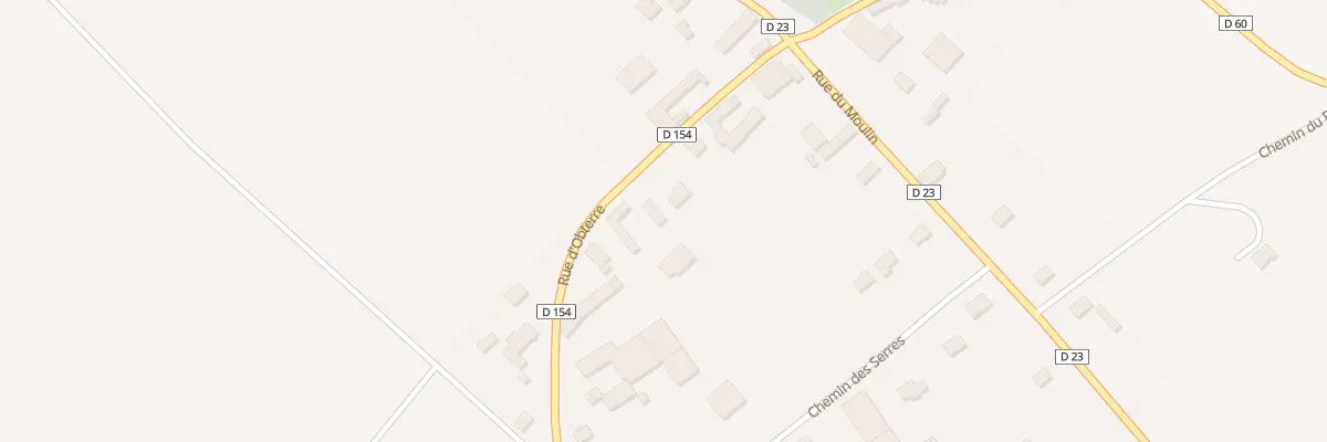 Plan du 3 Rue d’Obterre à Faux-Villecerf