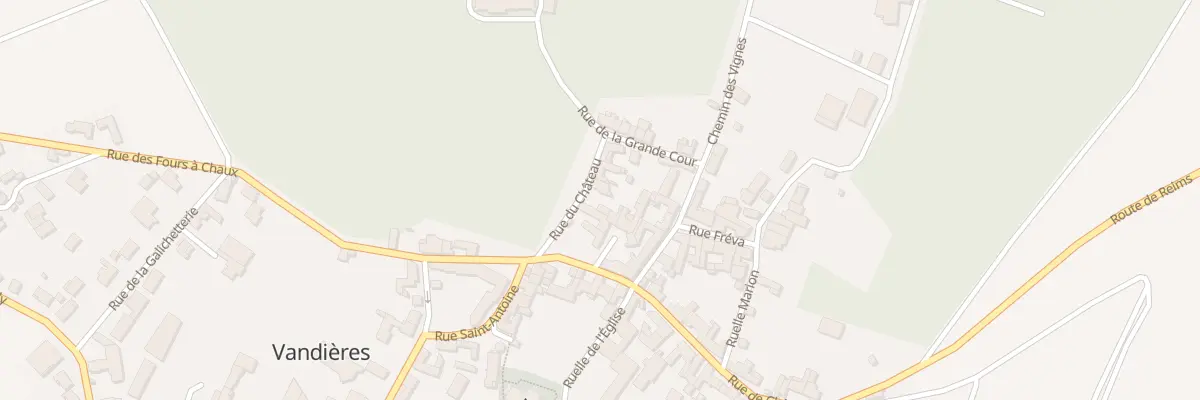 Plan du 4 Rue du Château à Vandières
