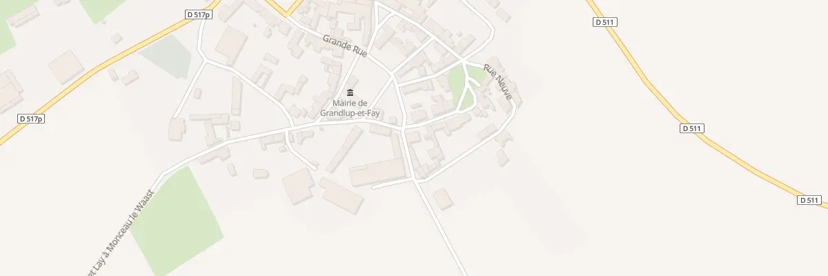 Plan du 2 Rue du Tour Marion à Grandlup-et-Fay