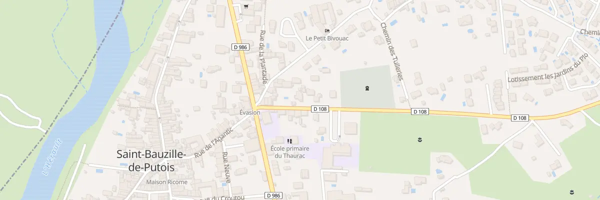 Plan du 65 Rte de Montoulieu à Saint-Bauzille-de-Putois