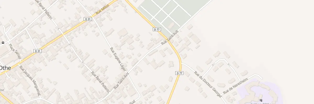 Plan du 60B Rue Saint Avit à Aix-Villemaur-Pâlis