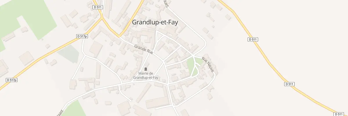 Plan du 6 Gr Gde Rue à Grandlup-et-Fay