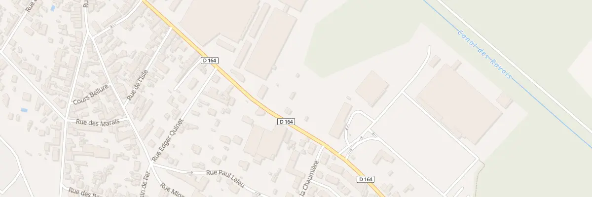 Plan du 225 Rue Gornet Boivin à Romilly-sur-Seine