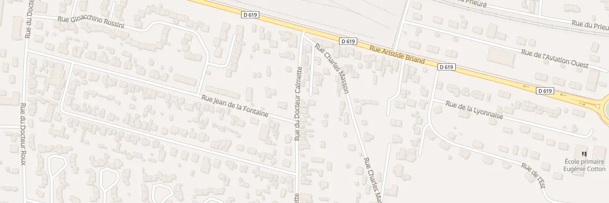 Plan du 13 Rue du Docteur Calmette à Romilly-sur-Seine