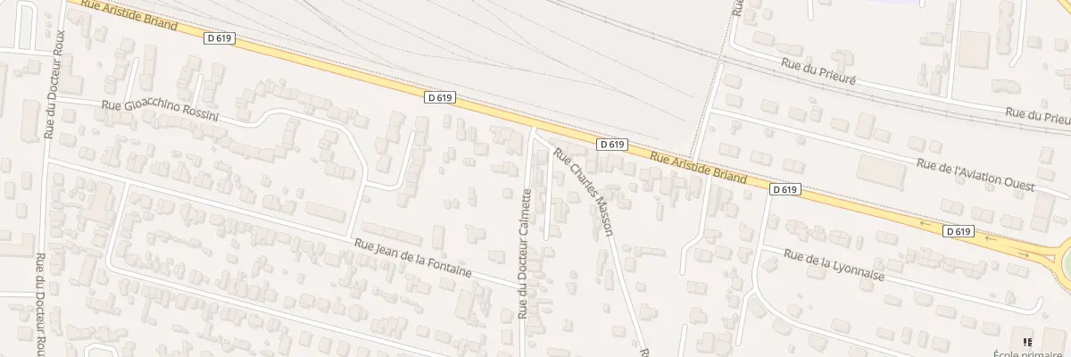 Plan du 1 Rue du Docteur Calmette à Romilly-sur-Seine