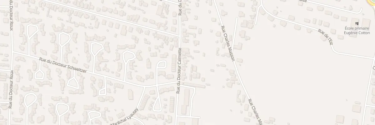 Plan du 51 Rue du Docteur Calmette à Romilly-sur-Seine
