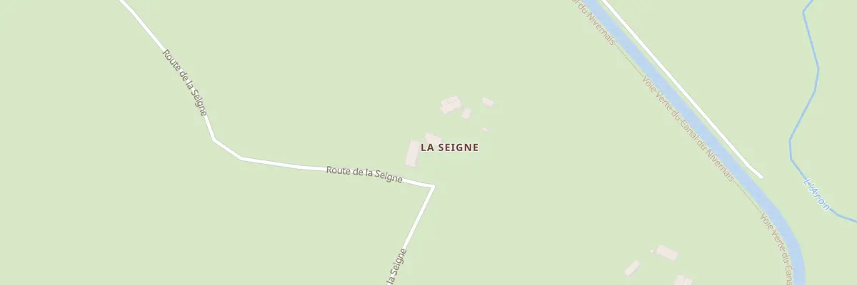 Plan du 98 La Seigne à Limanton