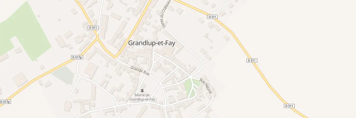 Plan du 5 Rue du Château à Grandlup-et-Fay