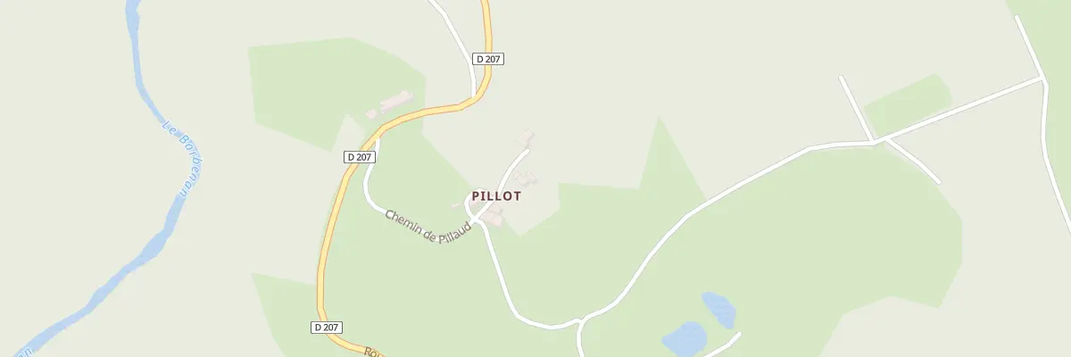 Plan du 16 Che de Pillaud à Arfeuilles