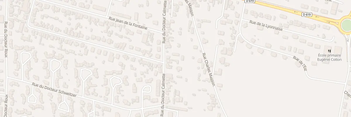 Plan du 35 Rue du Docteur Calmette à Romilly-sur-Seine