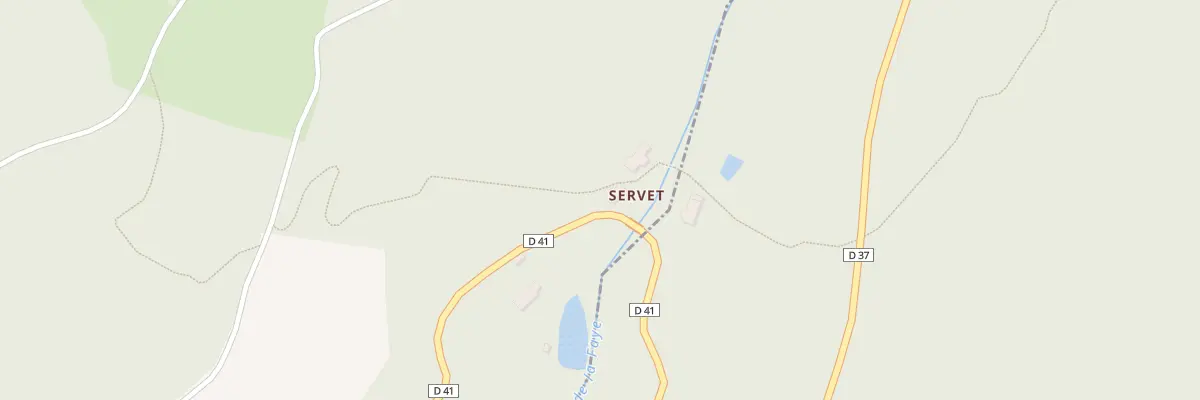 Plan du 5100 Servet à La Renaudie