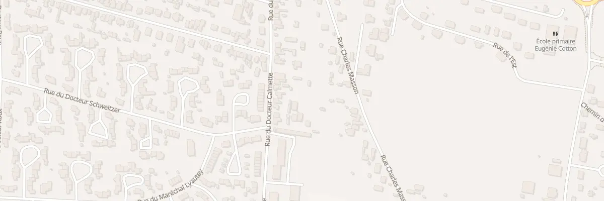 Plan du 61 Rue du Docteur Calmette à Romilly-sur-Seine