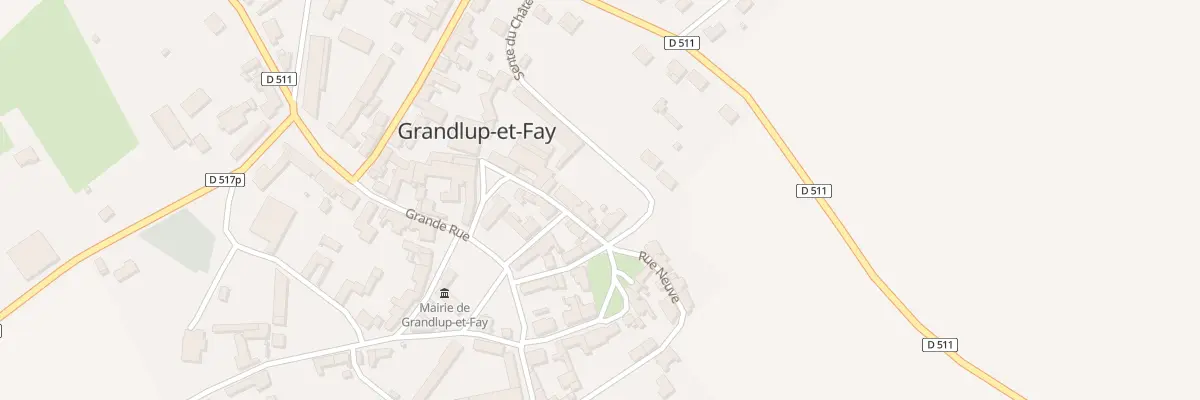Plan du 7 Rue du Château à Grandlup-et-Fay