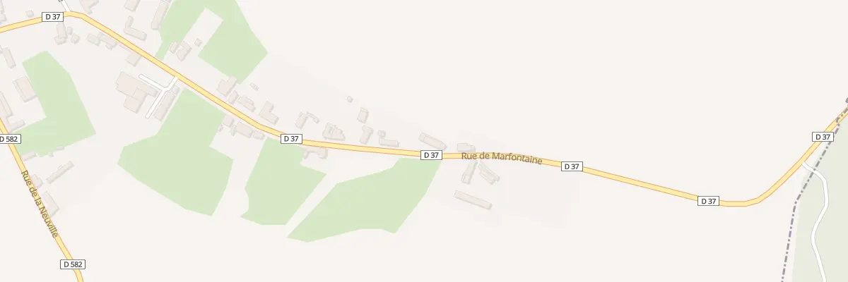 Plan du 29 Rue de Marfontaine à Chevennes