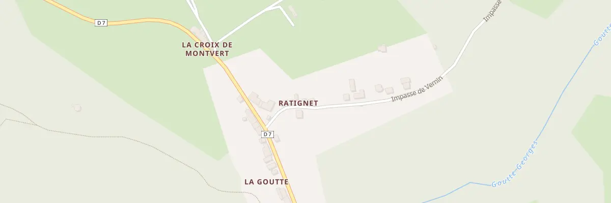 Plan du 7 Imp de Vernin à Laprugne