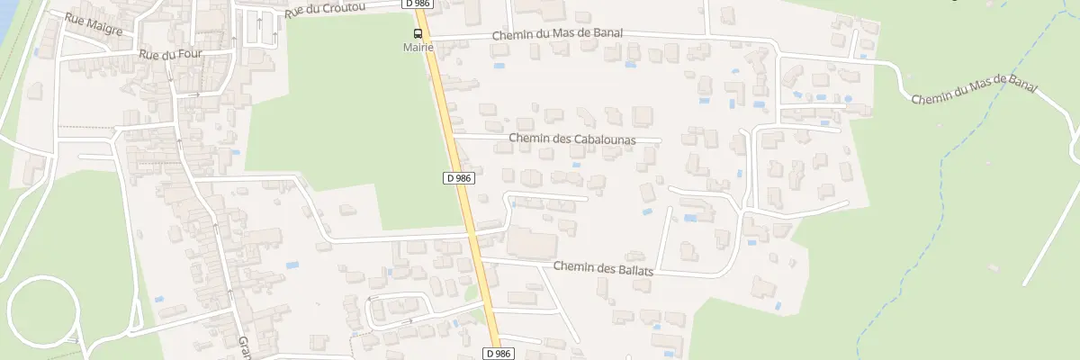 Plan de Imp de la Transhumance à Saint-Bauzille-de-Putois