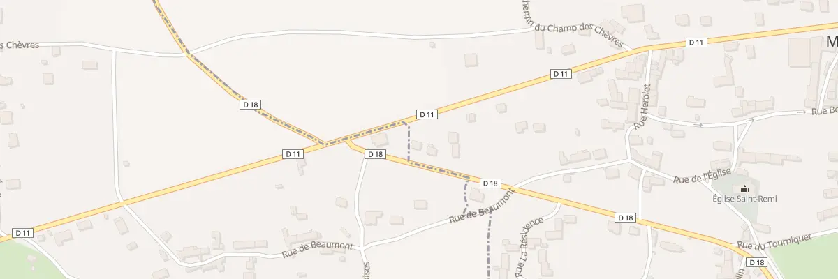 Plan du 2B All des Ecossières à Mareuil-en-Brie