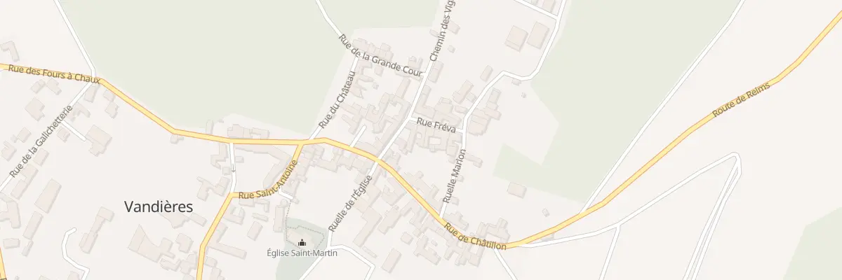 Plan du 2 Rue Frévault à Vandières