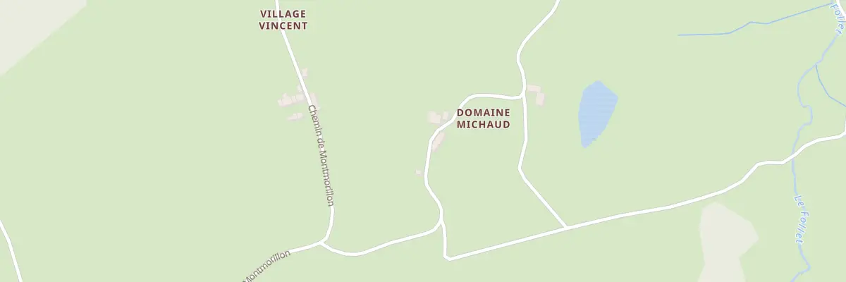 Plan du 44 Che de Chavroche à Arfeuilles
