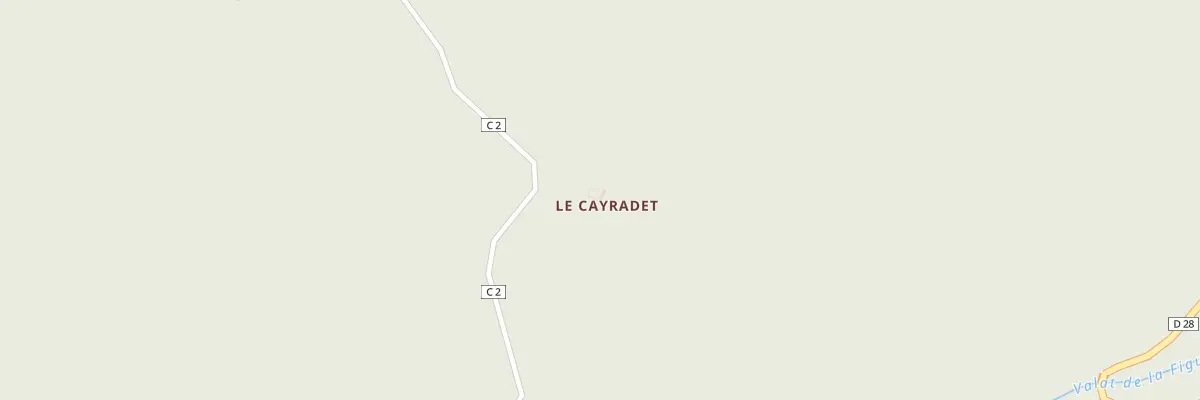Plan du 5091 Le Cayradet à Saint-Martin-de-Lansuscle