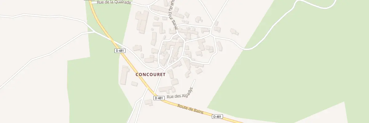 Plan du 4 Rue du Four Banal à Vergezac