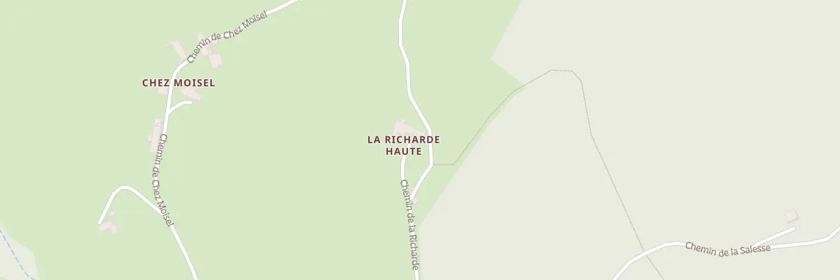 Plan du 5022 La Richarde Basse à Saint-Pierre-la-Bourlhonne