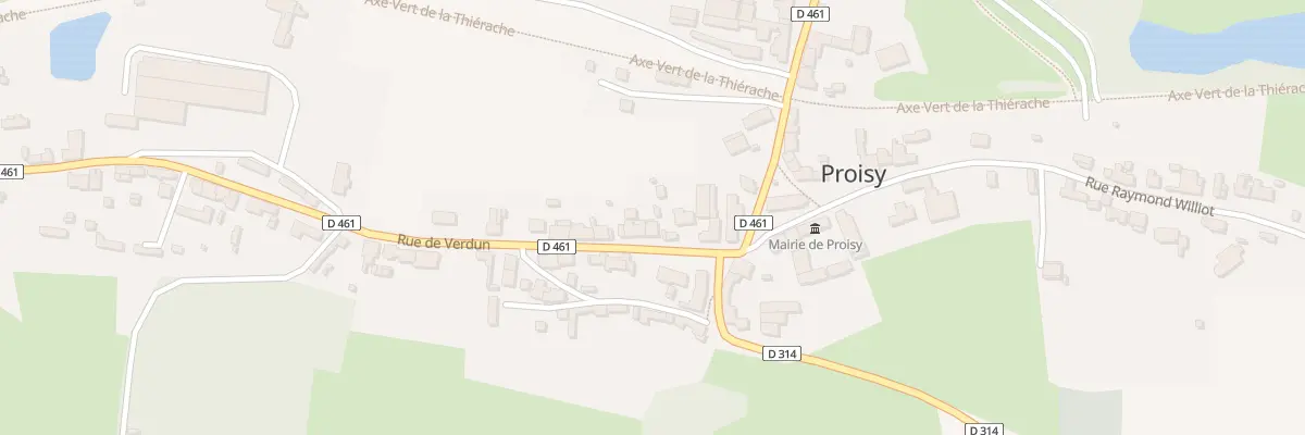 Plan du 6 Rue de Verdun à Proisy