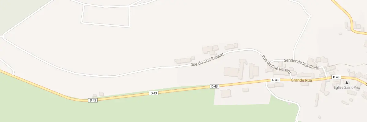 Plan du 9 Rue du Gue Renard à Talus-Saint-Prix