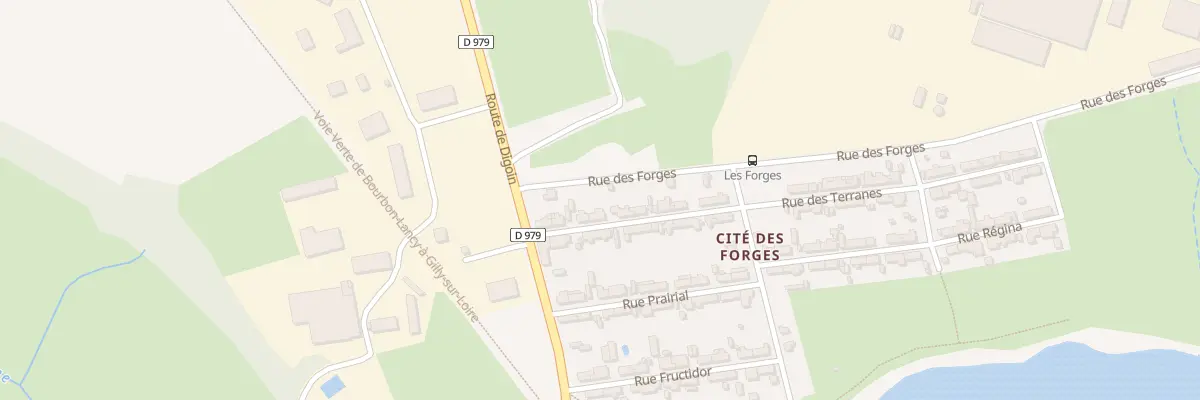 Plan du 7 Rue des Terranes à Bourbon-Lancy
