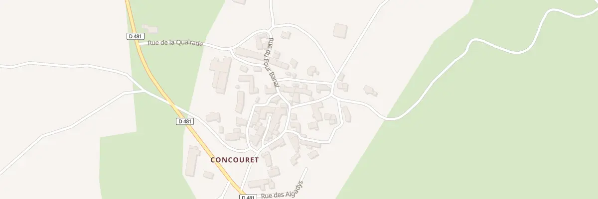 Plan du 1 Rue de la Croix Fourgoulas à Vergezac