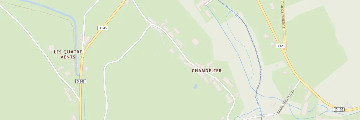 Plan du 8 Ham de Chandelier à Epiry