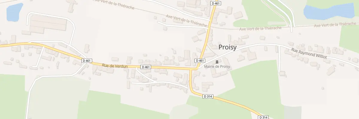 Plan du 4 Rue de Verdun à Proisy