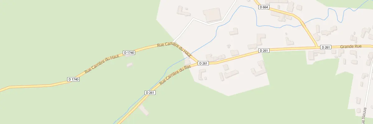 Plan du 1 Rue Carrière du Haut à Barzy-en-Thiérache