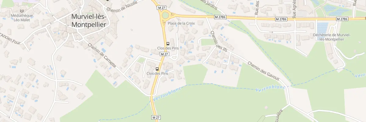 Plan du 4 Lot le Panama à Murviel-lès-Montpellier