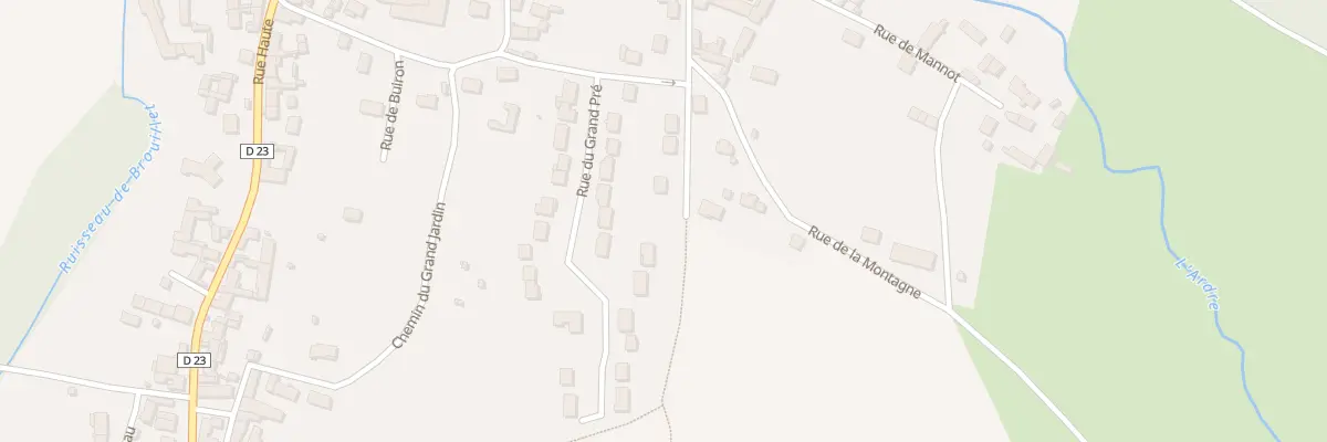Plan du 8 Che de Ville En Tardenois à Crugny