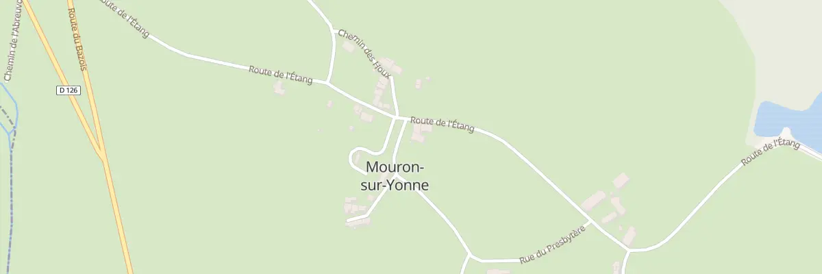 Plan du 3 Rue de la Fontaine à Mouron-sur-Yonne