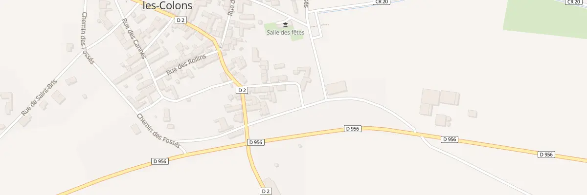 Plan du 8 Rue du Vezeau à Saint-Cyr-les-Colons