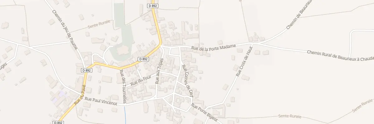 Plan du 13 Pl François 1er à Beaurieux