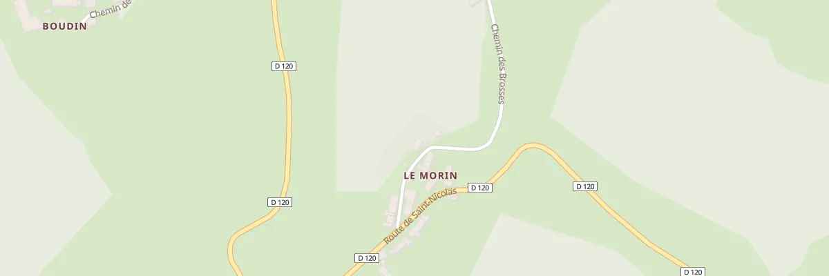 Plan du 11 Che des Brosses à Saint-Clément