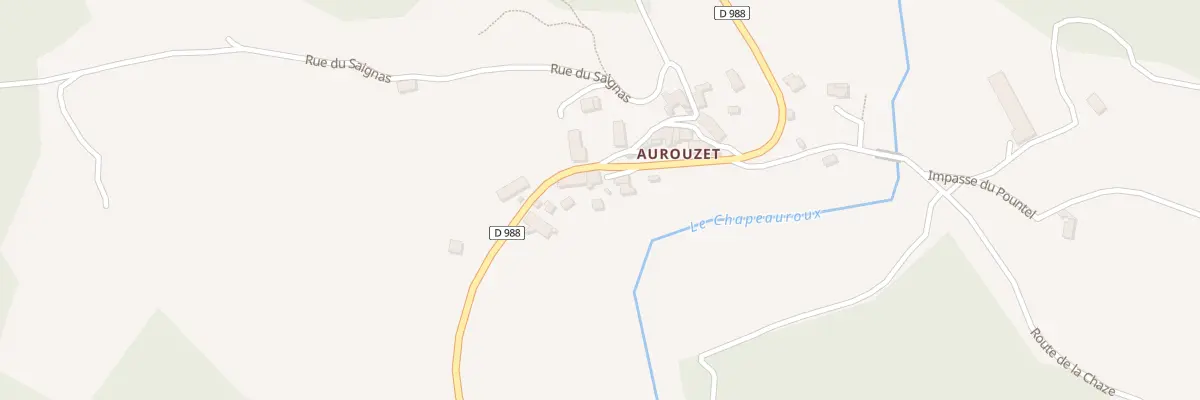 Plan du 5074 Aurouzet à Pierrefiche