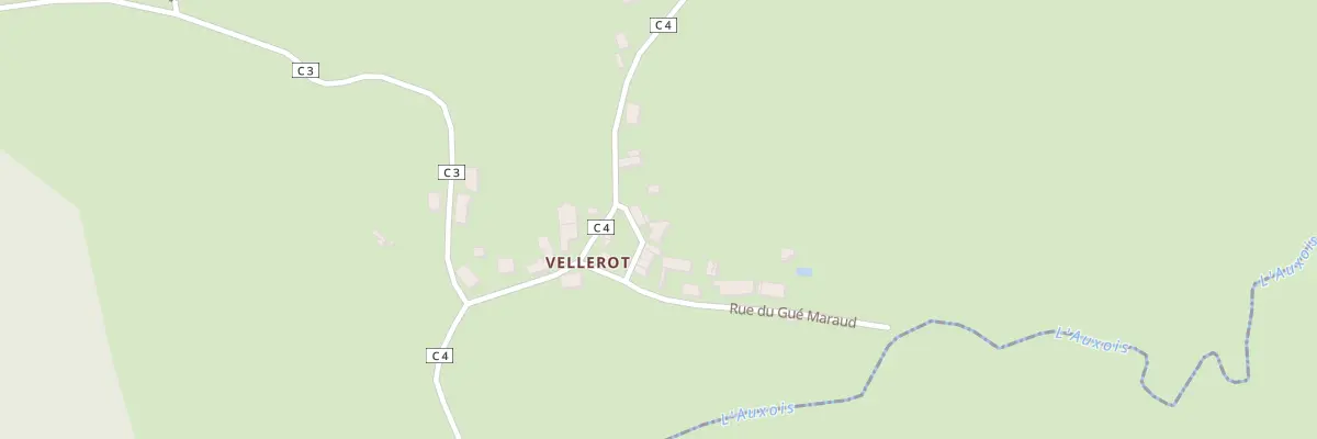 Plan du 24 Vellerot à Magny-Lormes