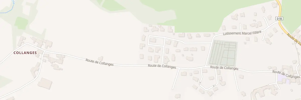 Plan du 7 Lot Champ de la Croix à Loudes