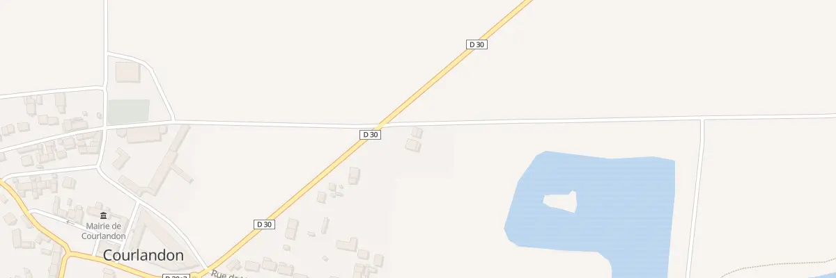 Plan du 5002 La Croix Rouge à Courlandon