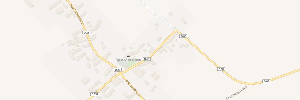 Plan du 7 Rue du Haut de Troyes à Faux-Villecerf