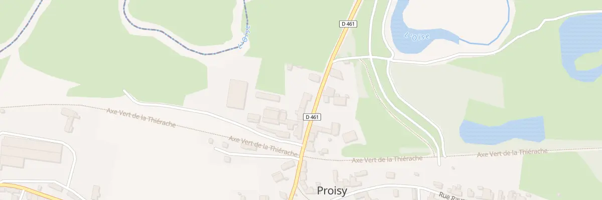 Plan du 9 Rue Bernard Rousselle à Proisy