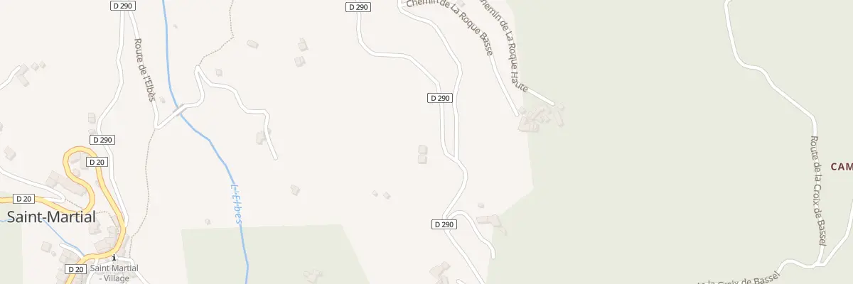 Plan du 5119 La Roque à Saint-Martial